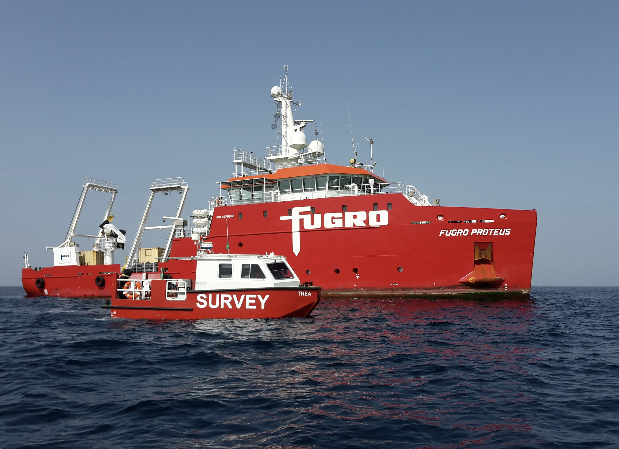 Fugro vessel